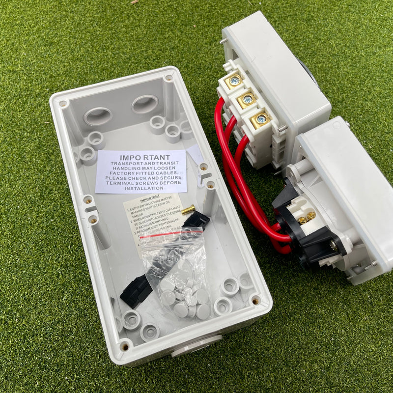 Kiwivolt 56CV532 32A 500V 5 Pin 3 Phase IP66 Switched Socket Outlet detail image 4 for New Zealand worksites, generators, food trailers and industrial power systems